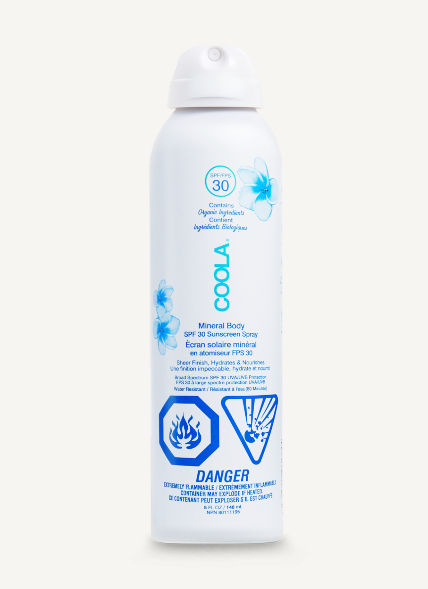 Mineral Body SPF 30 Fragrance Free Sunscreen Spray
