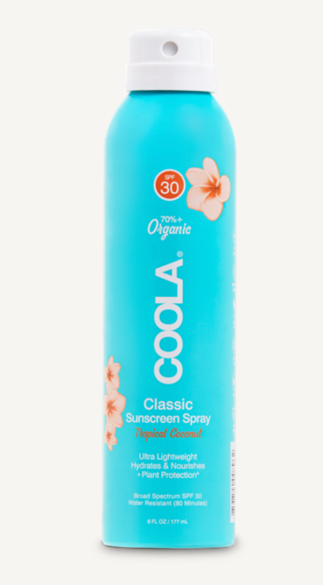 Classic Body SPF 30 Tropical Coconut Sunscreen Spray