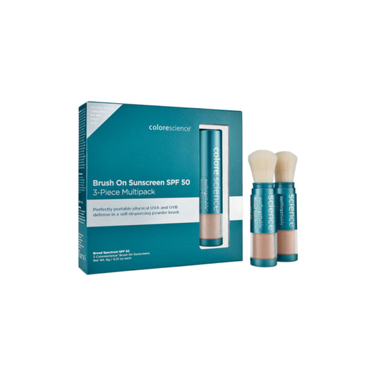 Ensemble de protection EnviroScreen : 3 pinceaux BRUSH-ON FPS 50 – Teinte moyenne