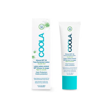 Écran solaire mineral pour le visage SPF 30 Teint mat au concombre