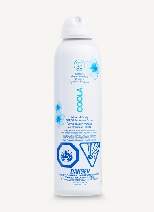 Mineral Body SPF 30 Fragrance Free Sunscreen Spray