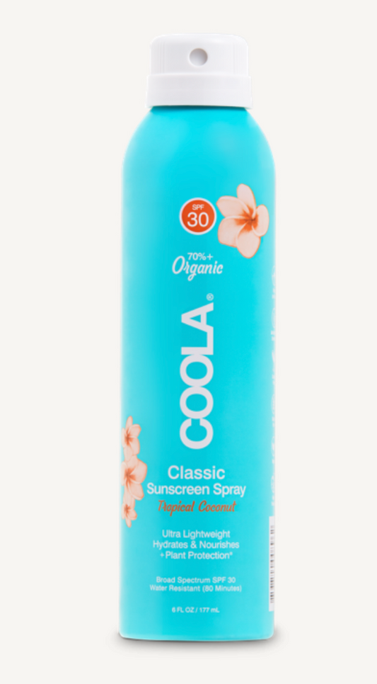 Classic Body SPF 30 Tropical Coconut Sunscreen Spray